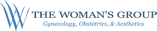 The Woman's Group logo for healthcare services.